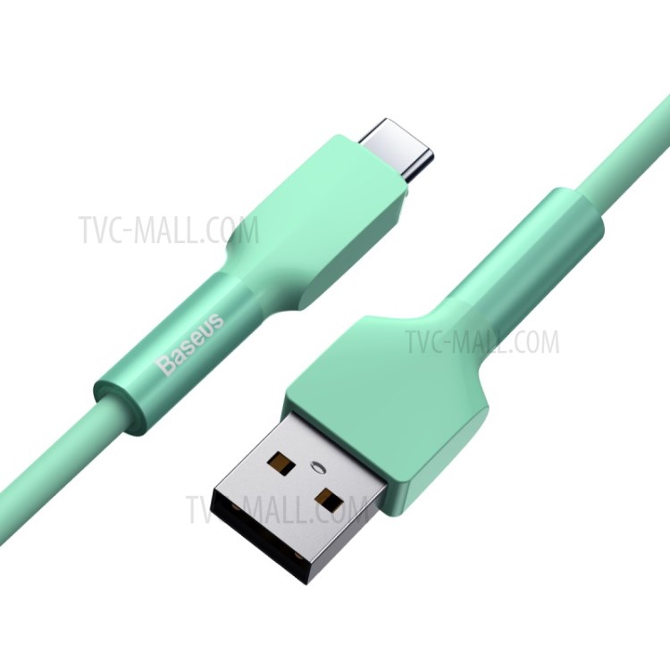 BASEUS Silicone Gel USB Type-C Data Sync Charging Cable, 2m-9