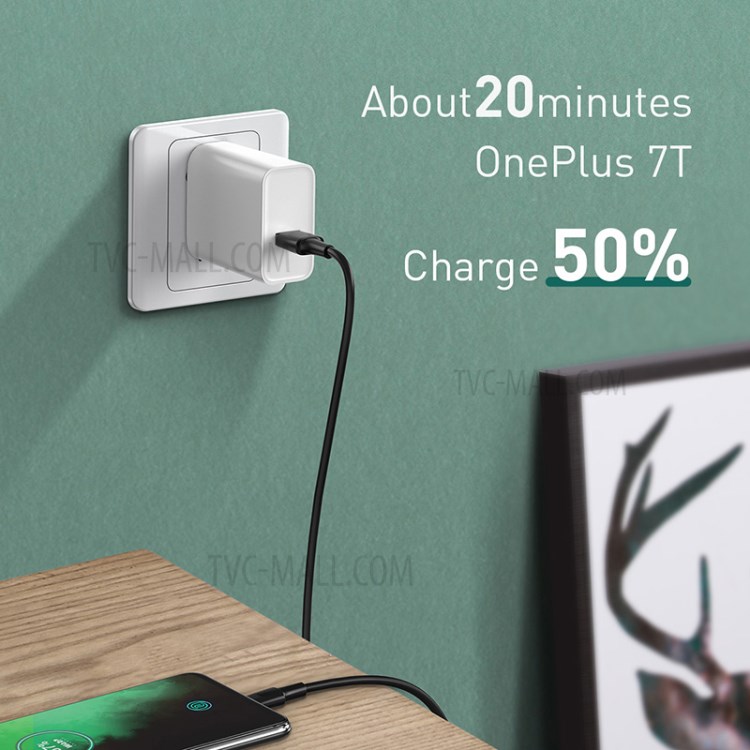 BASEUS Blanco Serie VOOC Carga Del Flash Del USB De Tipo C-5A Cable De Datos, 2m - Negro-4