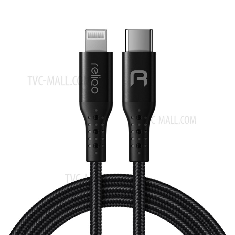 RELIQO 2M USB-C Male to MFi Certified Lightning 8Pin Male PD Charger Cable for iPhone iPad iPod