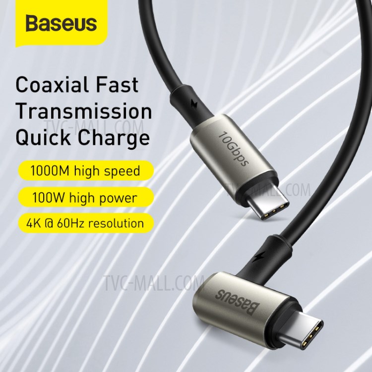 Type-c Câble Marteau BASEUS PD3.1 Gen2 100W (20V / 5A), 1,5m-3