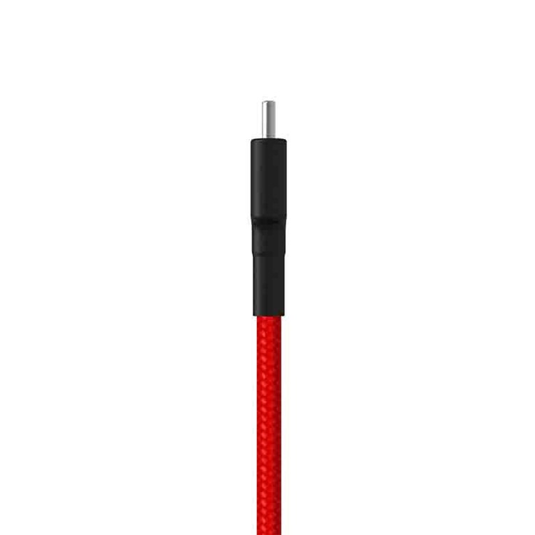 Cable de Carga de Sincronización de Datos Trenzados de Xiaomi USB a Type-c, 100 cm - Rojo