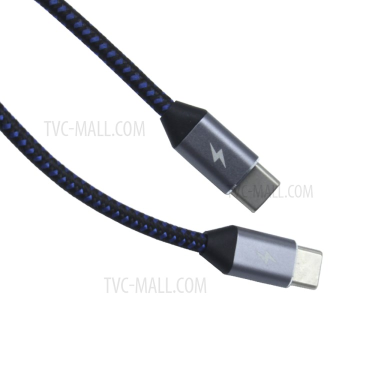 100cm USB C 3.1 Gen 2 Cable Fast Charge with Power Delivery and 4K Video Output Braided Type-C Video Cable-3