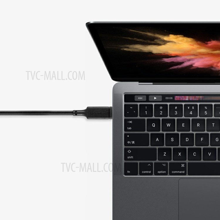 MOMAX 1m USB-C to USB-C 100W Cable Fast Charging Cord for MacBook Pro Samsung Galaxy Note 20 - Black-6