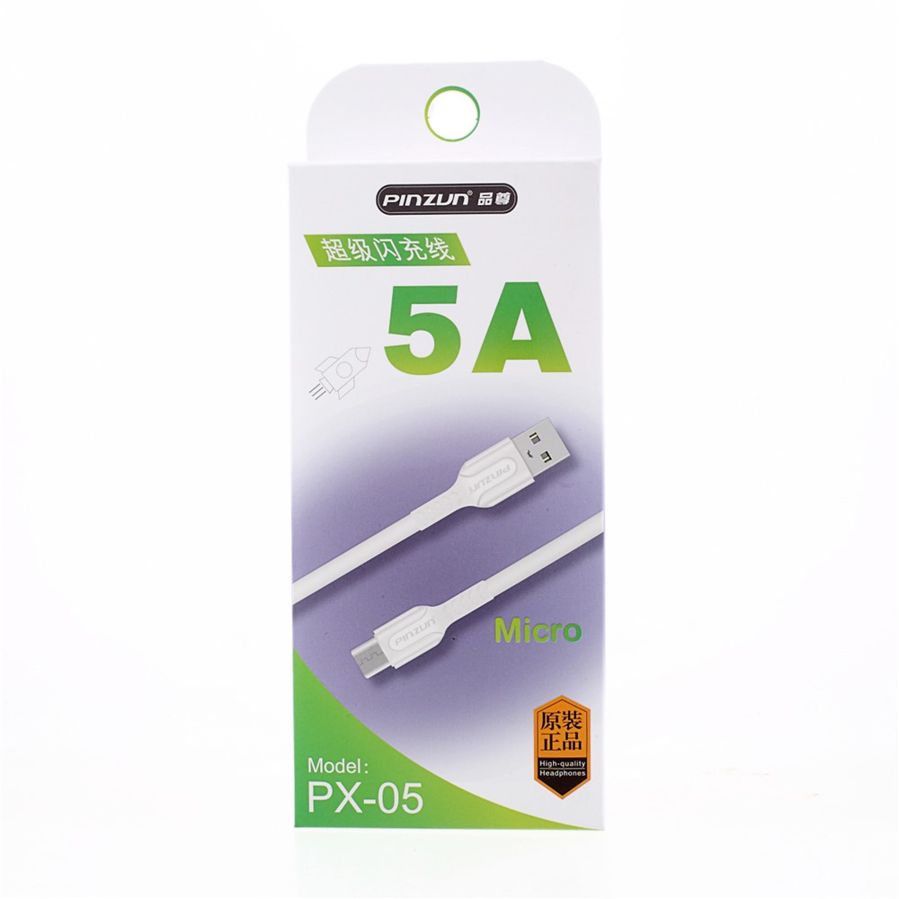 Pinzun PX-05 USB Zum Micro-Datenkabel 5A Super Fast Flash-Ladekabel 1m-6
