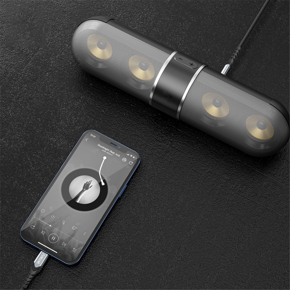 WiWU YP03 1.5m Type C Male to 3.5mm Male Car AUX Audio Cable Adapter USB C AUX Earphone Wire-3