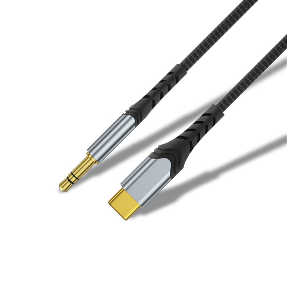 WiWU YP03 1.5m Type C Male to 3.5mm Male Car AUX Audio Cable Adapter USB C AUX Earphone Wire-7
