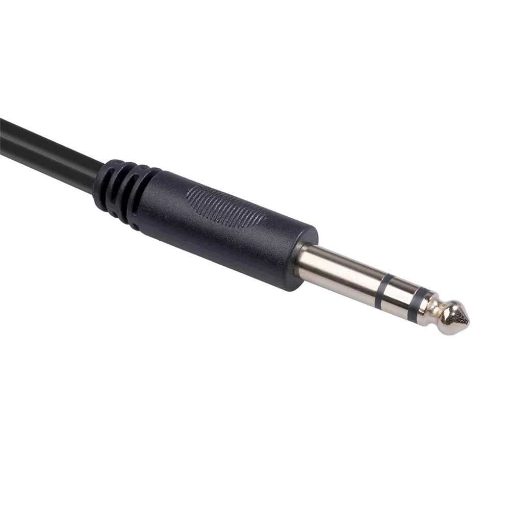 6.35mm Male to Dual RCA Male Stereo Audio Adapter Y Splitter Cable Cord 1.5m-7