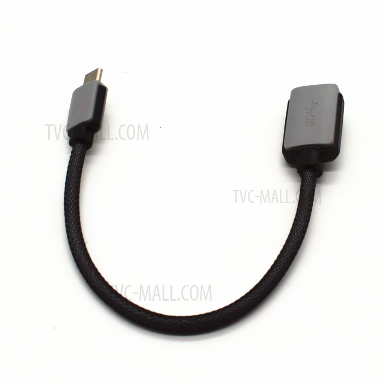Type-C USB3.1 OTG Adapter Cable USB-C Male to Female Fast Charging Data Cord for Macbook Laptop-2