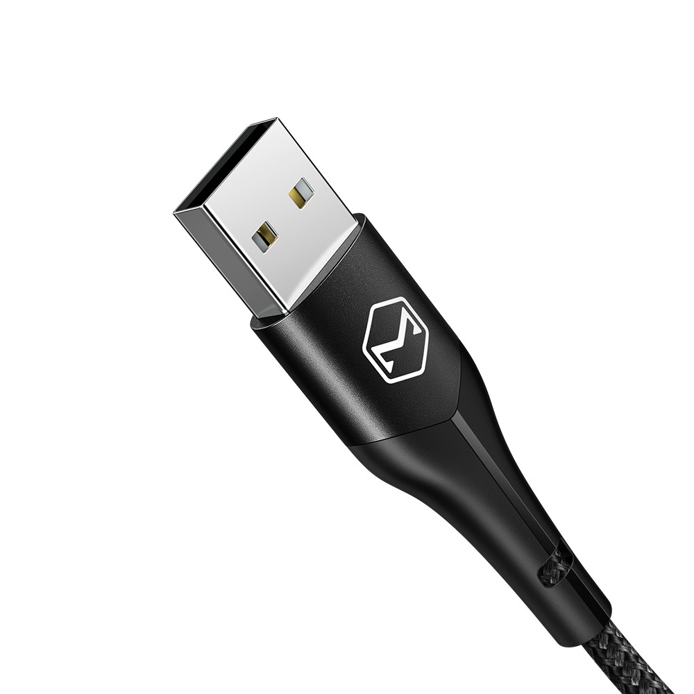 MCDODO CA-7963 MDD 1.5m Type-C Data Cable Mobile Phone Fast Charging Cord with LED Light for Huawei Samsung-2