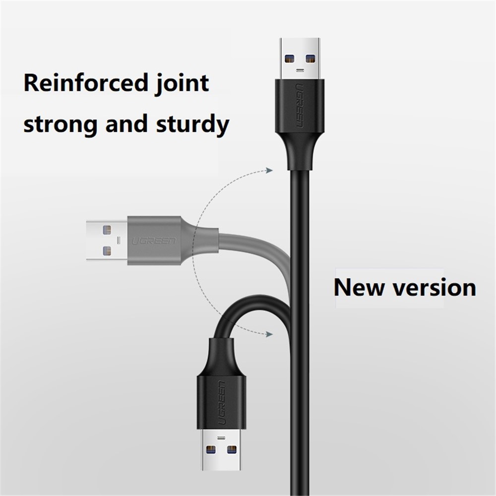 UGREEN 1.5m USB2.0 Extension Cable Male to Female Extended Data Cable Cord for Computer USB Flash Drive-3