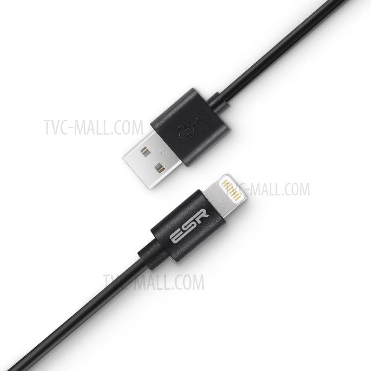 ESR 1.2m High Life Span TPE Lightning Charging Cable with MFi Certificate-8