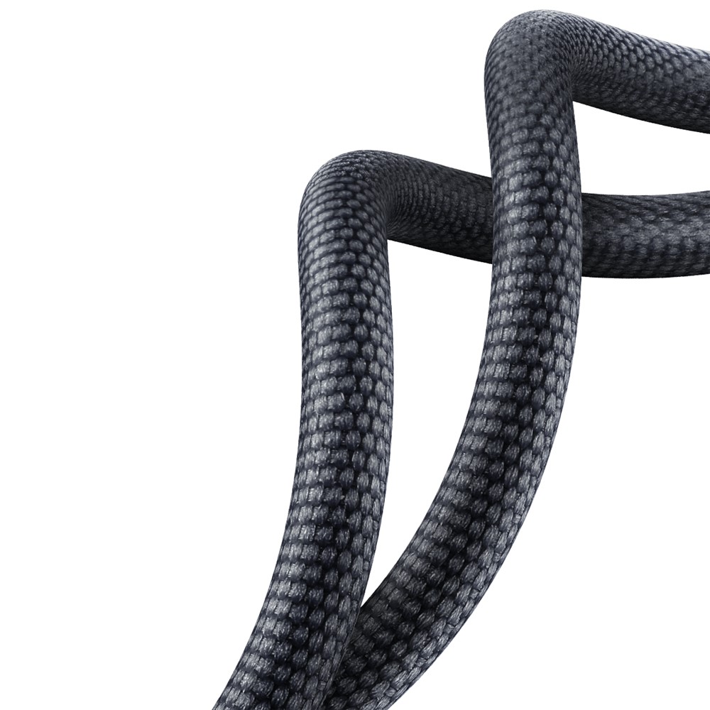 BASEUS Crystal Shine Series 100W 1.2m Fast Charging Data Cable USB to Type-C Cord - Black-9