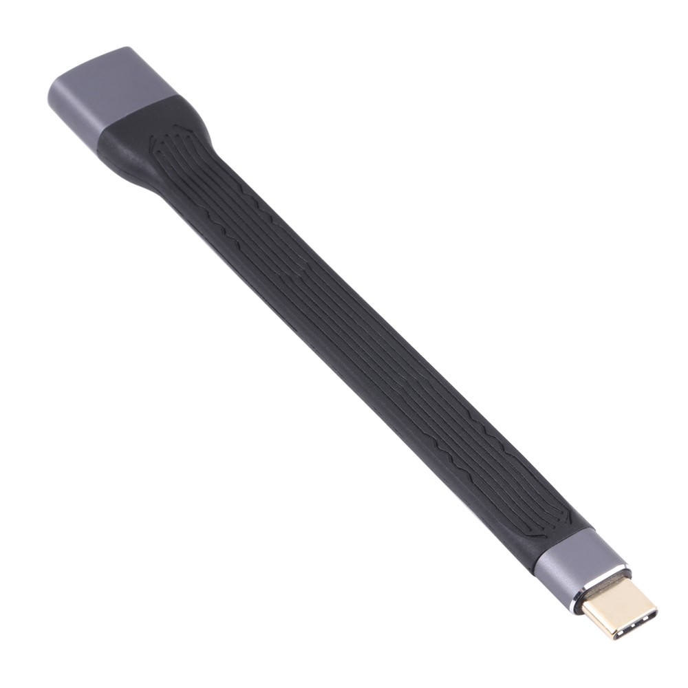 13.6cm USB Cable Type-C Male to USB3.0 Female Cable 10Gbps High-speed Data Transfer Flexible Cord Support Charging-2