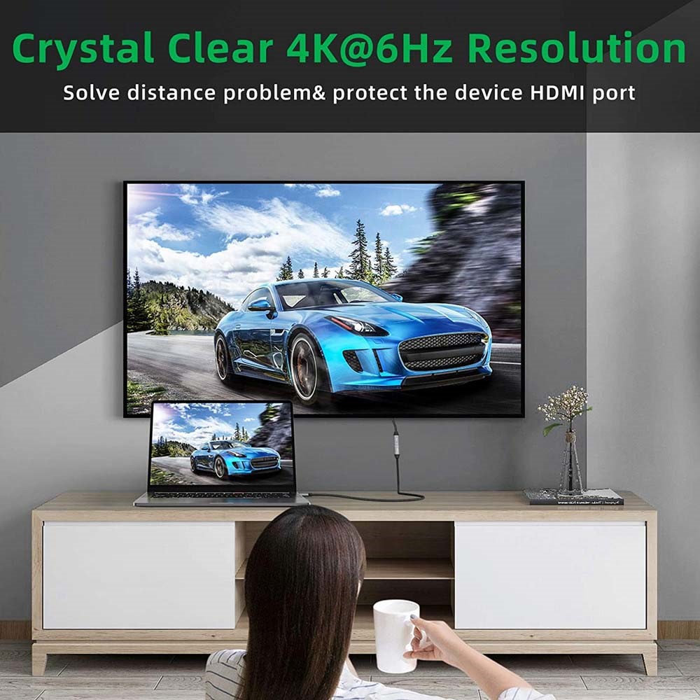 3m Plug and Play Type-C 3.1 Gen2 Male to Female Extension Cable 4K/60HZ 10Gbps Data Cord-5