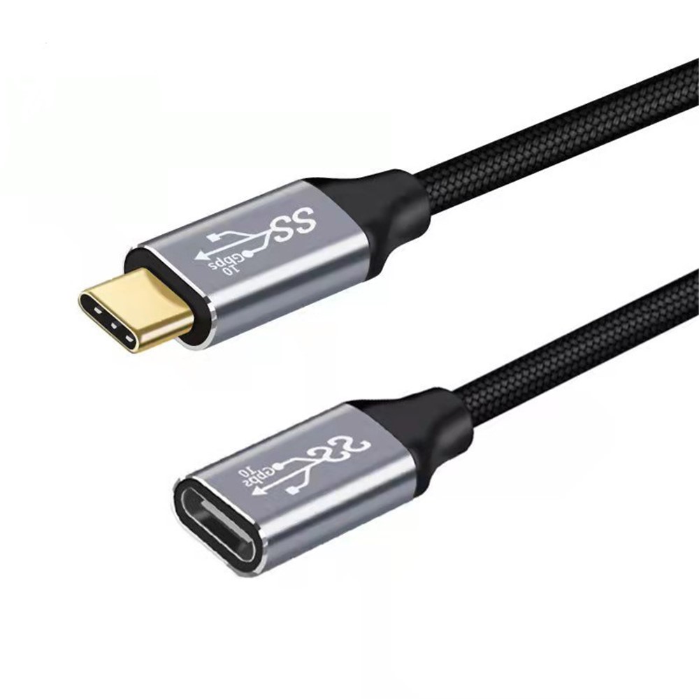 2m USB C Extension Cable Type-C 3.1 Gen2 Male to Female 4K/60HZ 10Gbps Data Cord-1