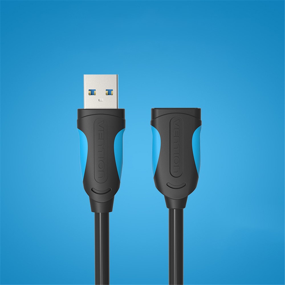 VENTION VAS-A13-B200 2m Flat Cable USB 3.0 Male to Female High Speed Data Cable 5Gbps Extension Cord-13