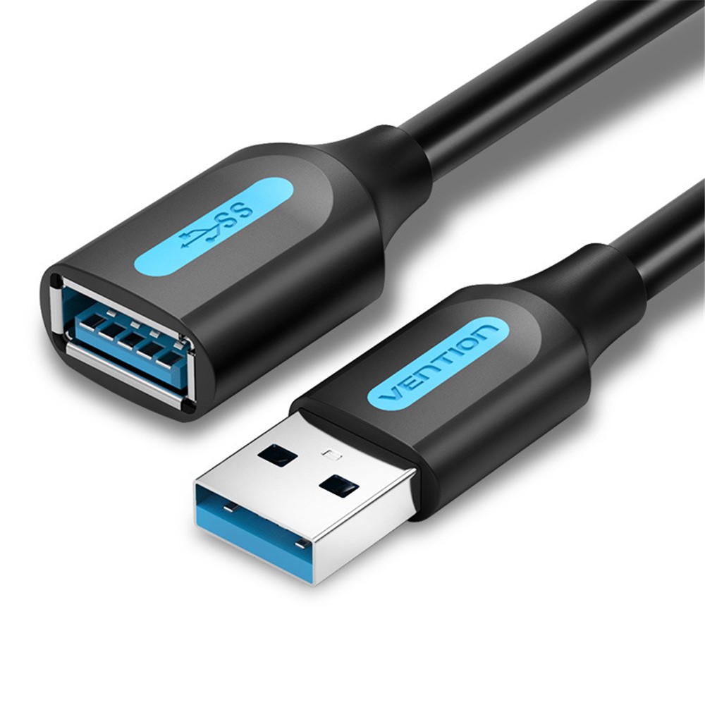 VENTION CBHBD 3m USB-A 3.0 Male to Female Extension Cable 5Gbps High Speed Data Transfer Round PVC Cord-2