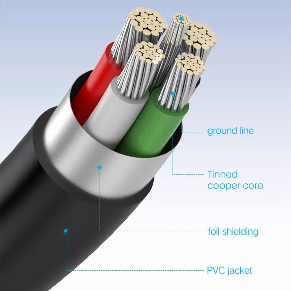 UGREEN 30472 2m USB-A to 5Pin Mini-USB 480Mbps Data Cord Charging Cable for Car DVR / Digital Cameras / MP4 Player-4