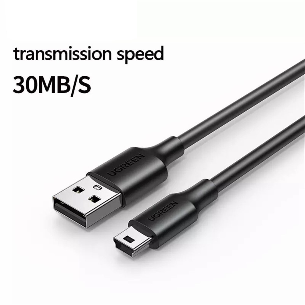 UGREEN 10386 3m USB-A to 5Pin Mini-USB Fast Data Transmission Cord Charging Cable for Car DVR / Digital Camera / Hard Drive-2