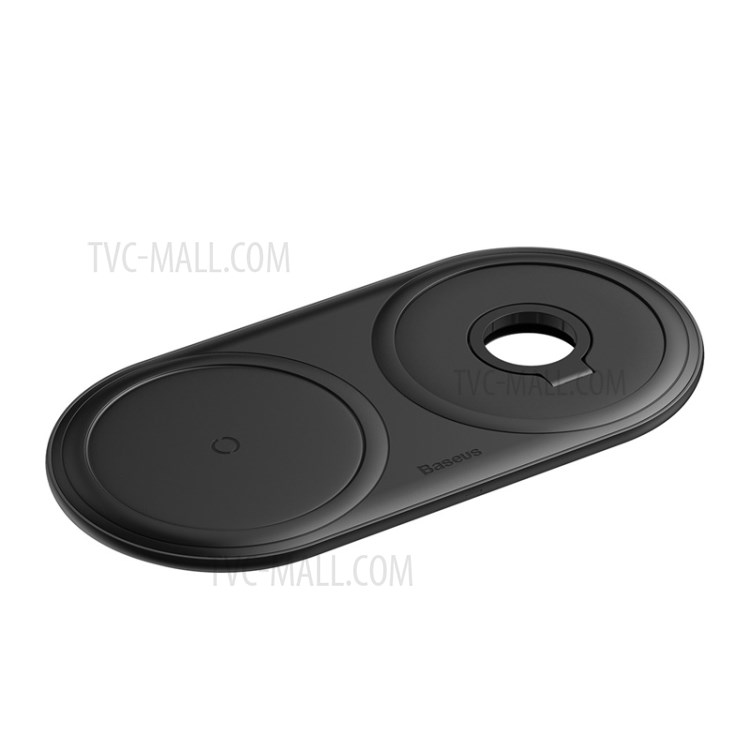 BASEUS Planeta 2 Em Um Cabo IW Enrolador + Carregador Sem Fios CN Ficha Normalizada - Preto-12
