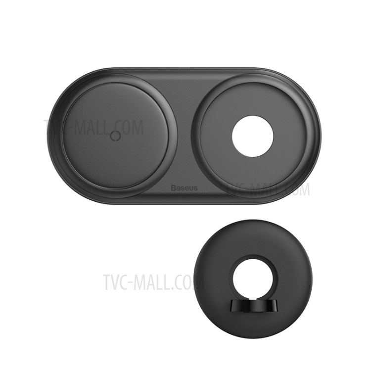 BASEUS Planeta 2 Em Um Cabo IW Enrolador + Carregador Sem Fios CN Ficha Normalizada - Preto-13