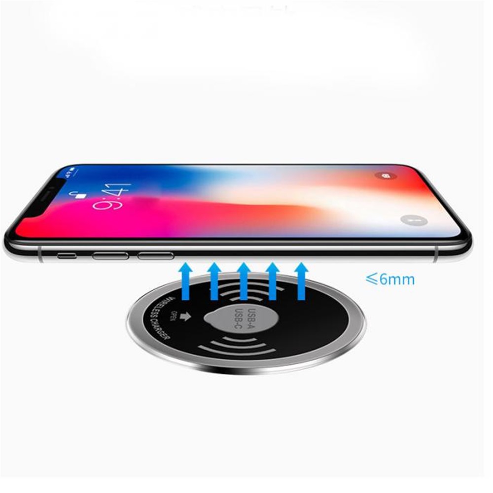 Встроенные Настольное Беспроводное Зарядное 15W С USB-A И USB-портом C Зарядки-2