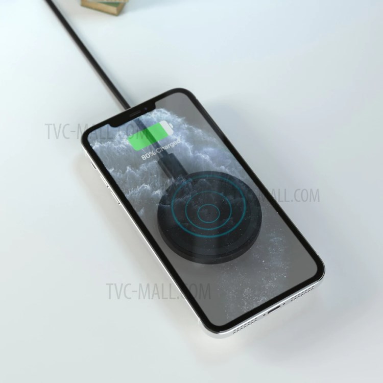 Wireless Car Charger Mount Pad Magsafe Fast Charging Magnetic Air Vent Phone Holder for iPhone 12/12 mini/12 Pro/12 Pro Max-4