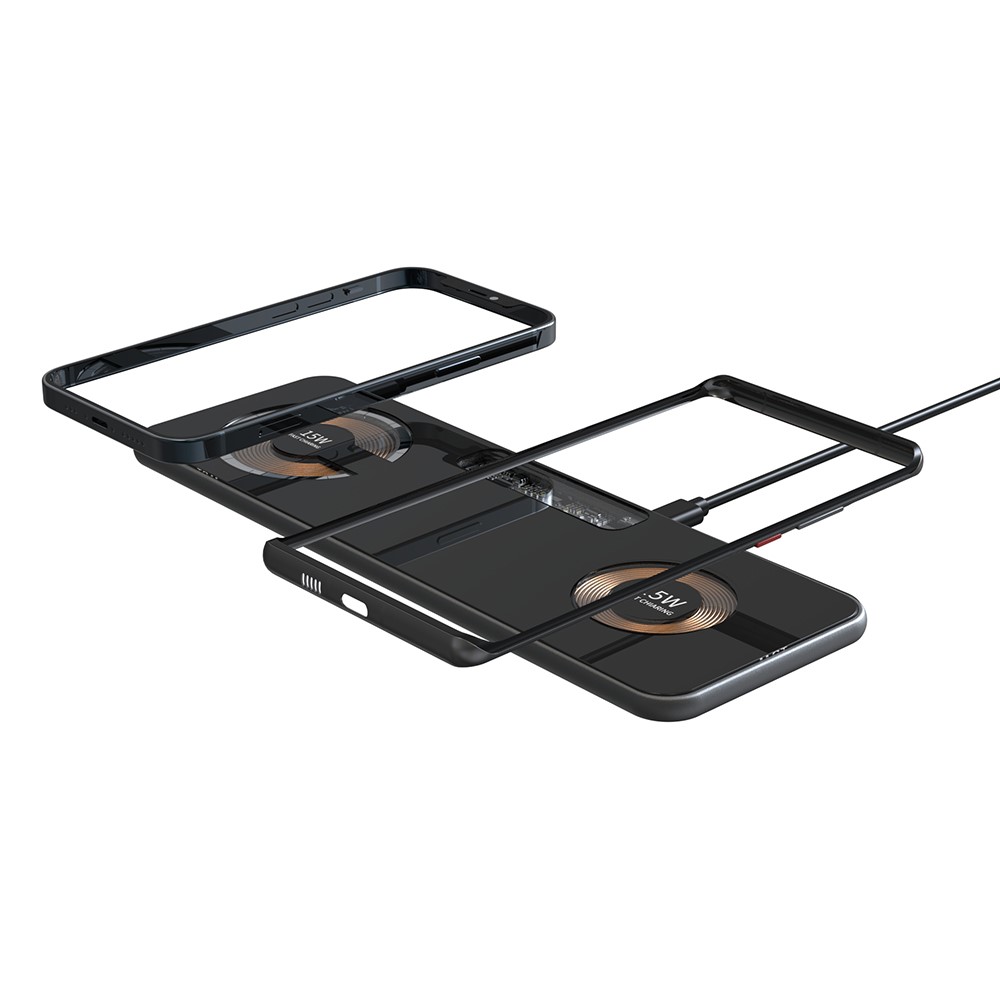 T12 2 in 1 Magnetic Wireless Charger for iPhone 13 / 12 Series Dual 15W Fast Charging Station Portable Visible Charging Pad-14