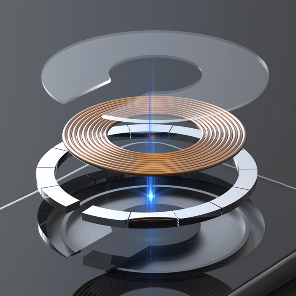 T12 2 in 1 Magnetic Wireless Charger for iPhone 13 / 12 Series Dual 15W Fast Charging Station Portable Visible Charging Pad-9