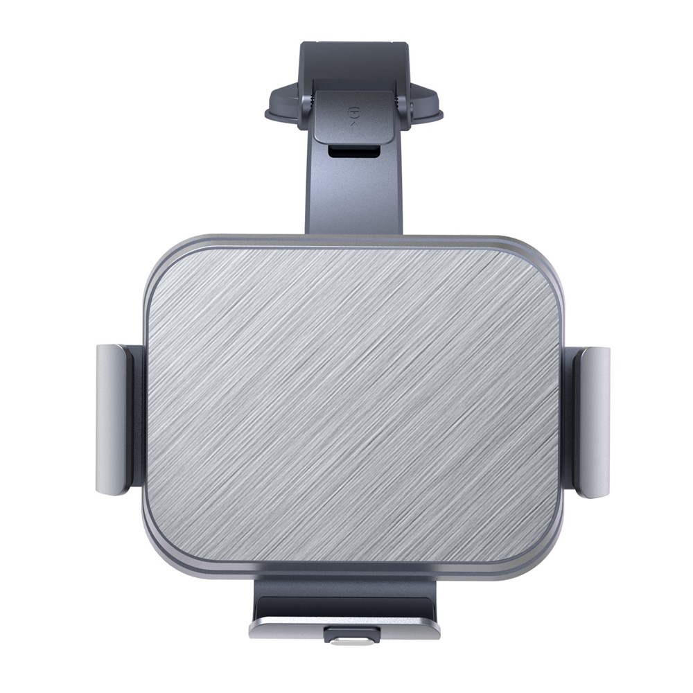 S8 Car Holder Foldable Phone Clamp Mount Coil Electromagnetic Induction Wireless Charger for Samsung Galaxy Fold / Huawei Mate X-2