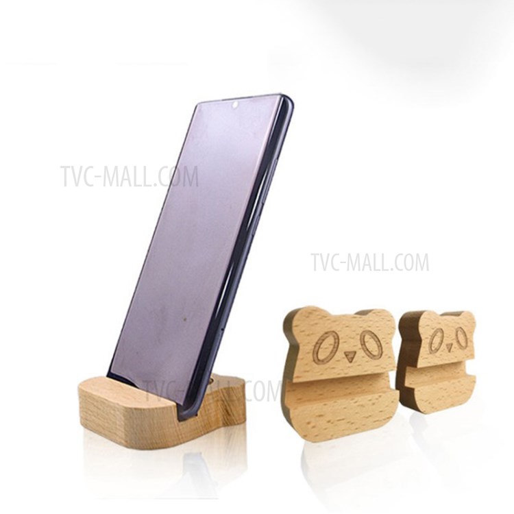 Solid Wood Phone Bracket Wooden Beer Bottle Opener Base-2