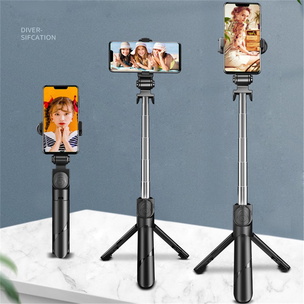 Wholesale XT02 Wireless Bluetooth Integrated Folding Telescopic Tripod