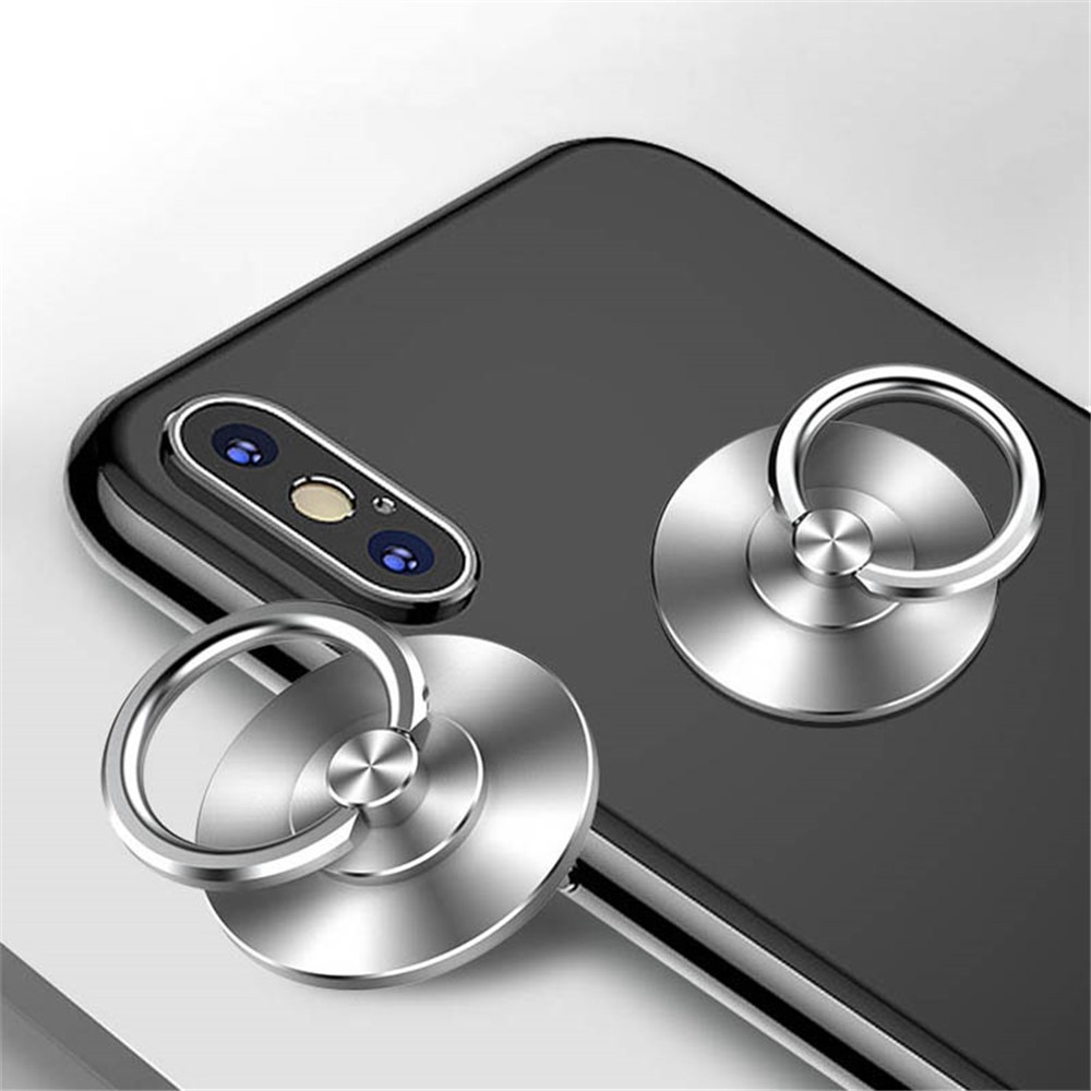 304 Stainless Steel Phone Back Ring Buckle Rotatable Adhesive Cellphone Holder Kickstand-2