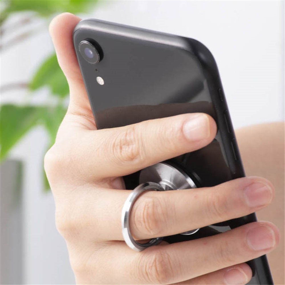 304 Stainless Steel Phone Back Ring Buckle Rotatable Adhesive Cellphone Holder Kickstand-4