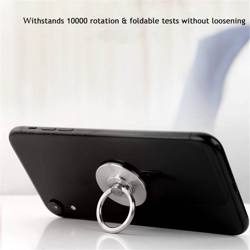304 Stainless Steel Phone Back Ring Buckle Rotatable Adhesive Cellphone Holder Kickstand-9