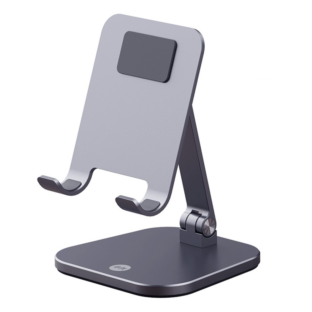 XIAOTIAN X22 Height and Angle Adjustable Mobile Phone Holder Folding Desktop Bracket Stand, Size S - Dark Grey-2