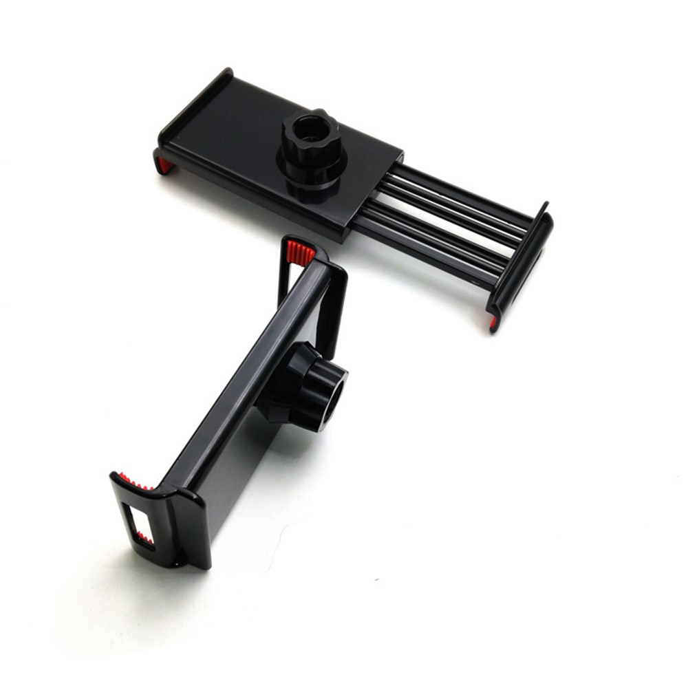 Mobile Phone Retractable Panel Holder Cellphone Fixing Clip for 17mm Ball Head - Black-6