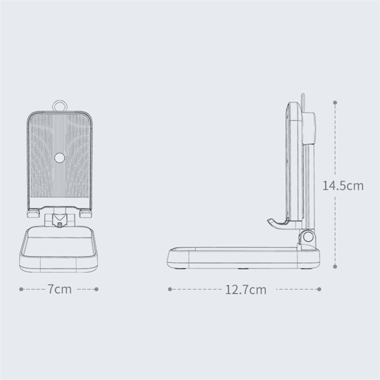 XIAOTIAN X35 15W Wireless Charging Desktop Bracket Phone Holder for iPhone / Huawei / Samsung-10