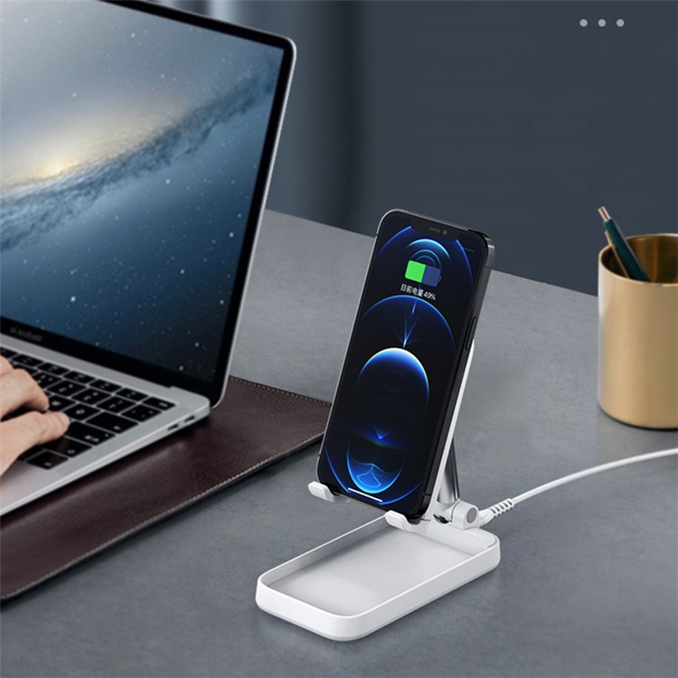 XIAOTIAN X35 15W Wireless Charging Desktop Bracket Phone Holder for iPhone / Huawei / Samsung-5