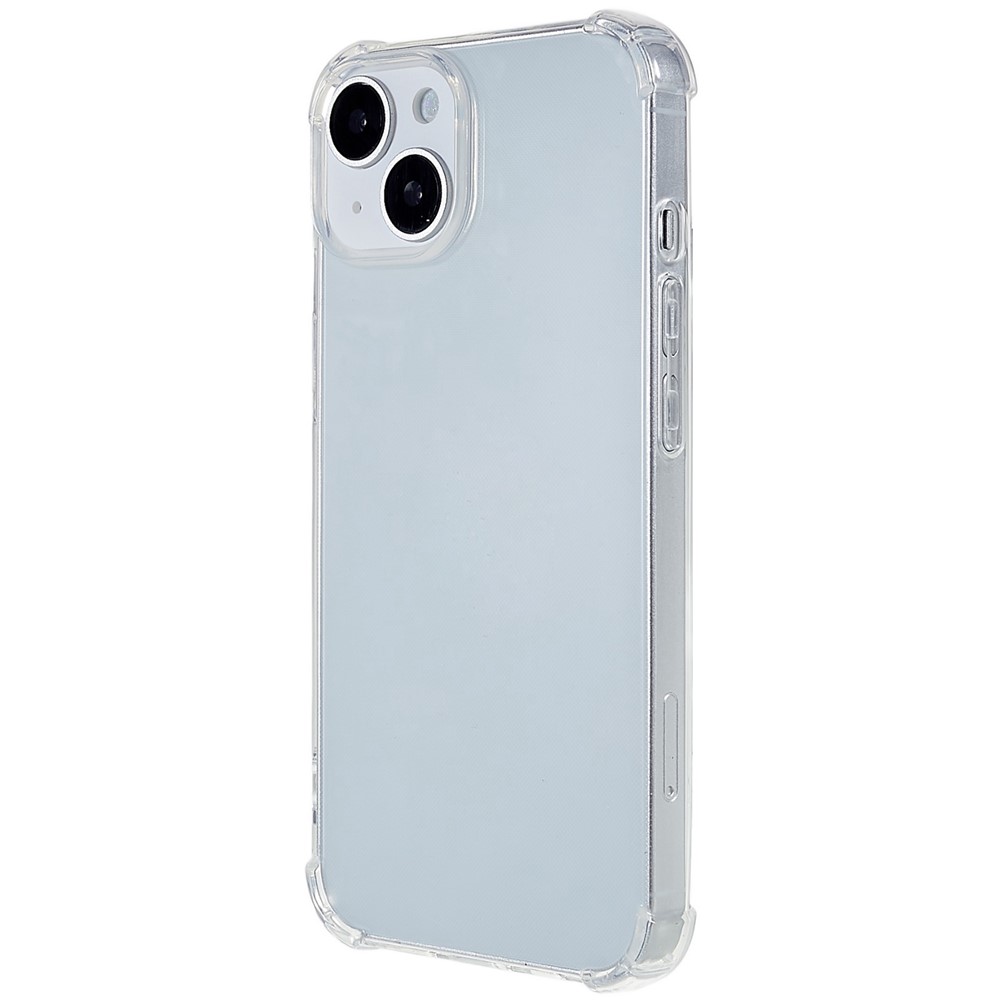 For iPhone 14 6.1 inch 1.0mm Four Corner Drop-proof High Transparency Soft TPU Cell Phone Cover Case-3