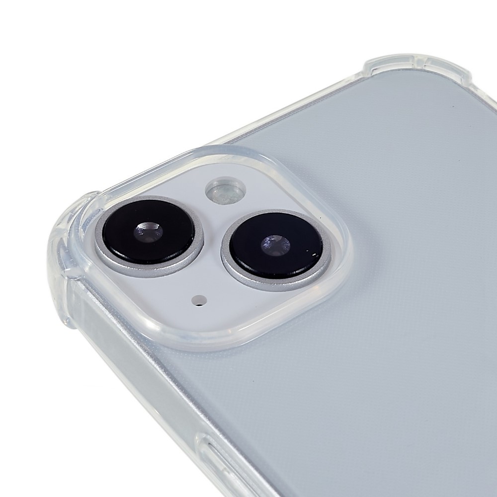 For iPhone 14 6.1 inch 1.0mm Four Corner Drop-proof High Transparency Soft TPU Cell Phone Cover Case-7