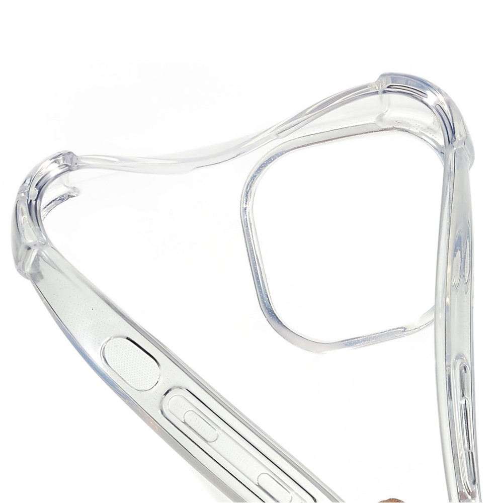For iPhone 14 6.1 inch 1.0mm Four Corner Drop-proof High Transparency Soft TPU Cell Phone Cover Case-9