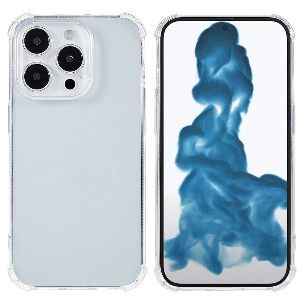 For iPhone 14 Pro 6.1 inch 1.0mm High Transparency Anti-wear Four Corner Drop-proof Soft TPU Phone Cover Case-1