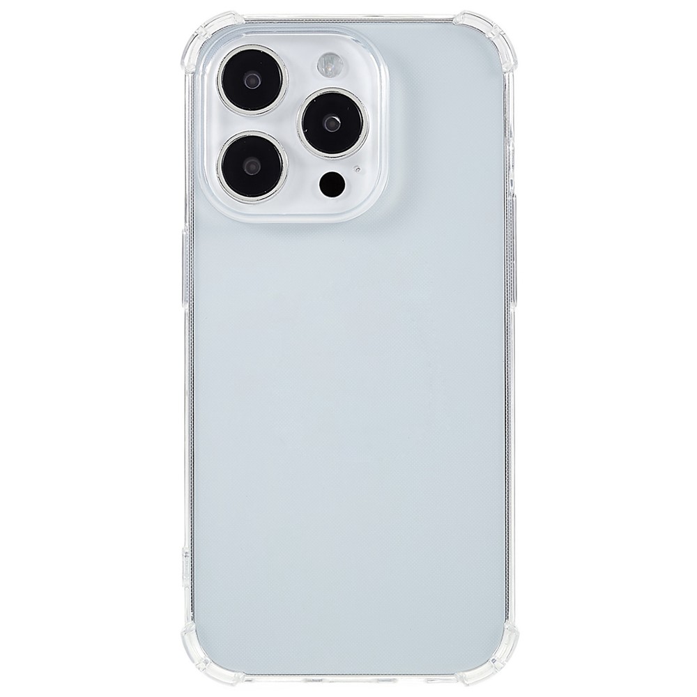 For iPhone 14 Pro 6.1 inch 1.0mm High Transparency Anti-wear Four Corner Drop-proof Soft TPU Phone Cover Case-2