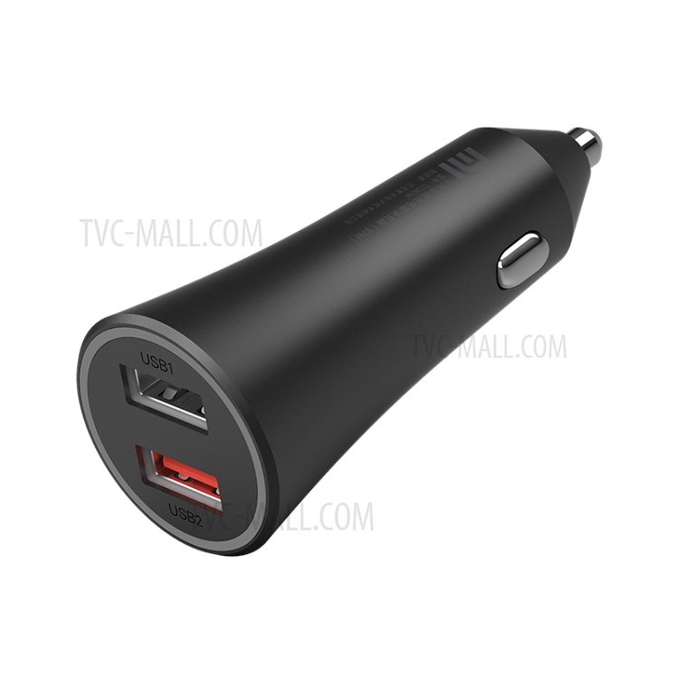 XIAOMI CC06ZM Car Charger 37W Dual USB Quick Charge Adapter for iPhone Xiaomi Huawei Etc Smart Phones-1