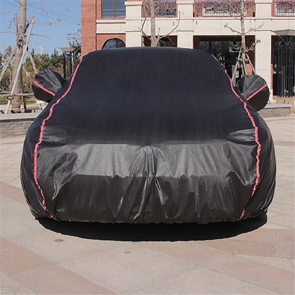 Outdoor Protection Full Car Covers UV Snow Cover Sunshade Waterproof Dustproof Case for SUV - Black / S-2