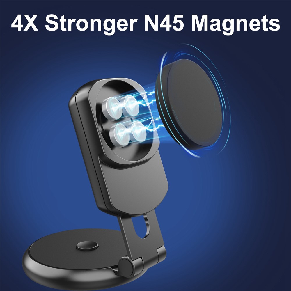 HL-149A Car Magnetic Phone Holder Suspension Tablet Retractable Phone Clamp Folding Magnetic Phone Bracket-5