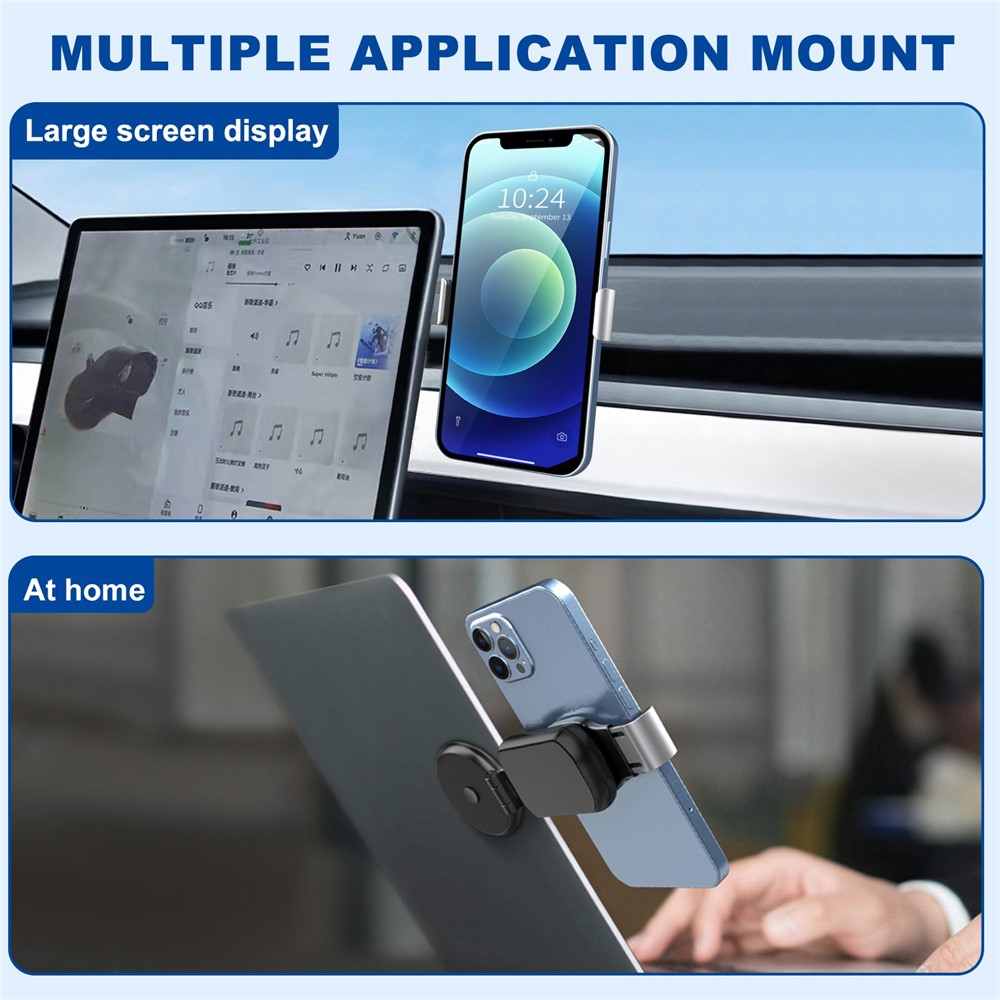 HL-149A Car Magnetic Phone Holder Suspension Tablet Retractable Phone Clamp Folding Magnetic Phone Bracket-9