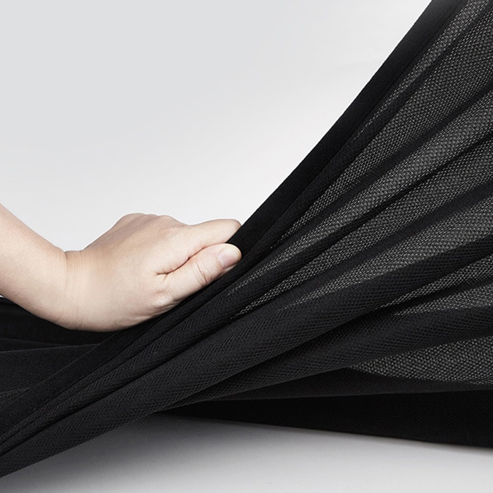 For Model Y 1 Set Car Roof Sunshade UV Rays Protection Protection Sunshade with Heat Insulation Film - Black-2