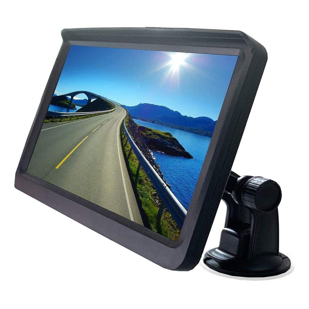 RH-702F 7" LCD Rear View Display Monitor Parking and Reverse System Camera Kit (12V-24V)-1